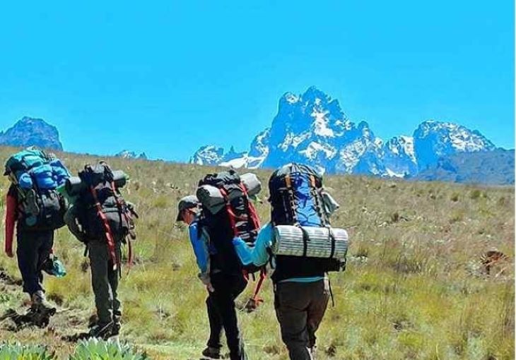 4 Days- 3 Night Mt Kenya Hiking: Naromoru- Chogoria