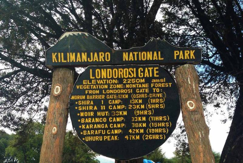 8 Days Mount Kilimanjaro Lemosho Route Image