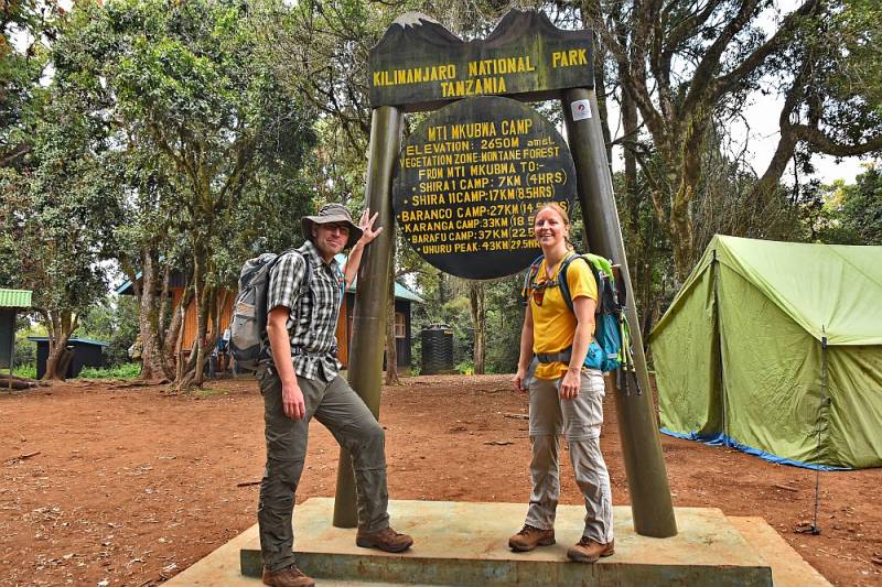 8 Days Mount Kilimanjaro Lemosho Route