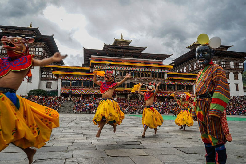 7 Days Bhutan - Thimphu Tshechu Tour Image