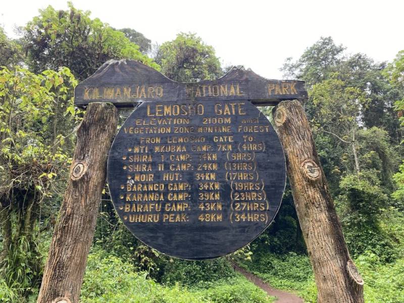8 Days Lemosho Route: Kilimanjaro Climbing