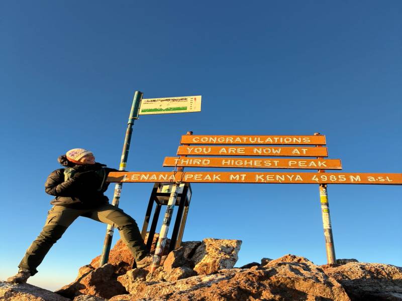 4D 3N Mt Kenya Climbing - Sirimon - Chogoria Route Tour
