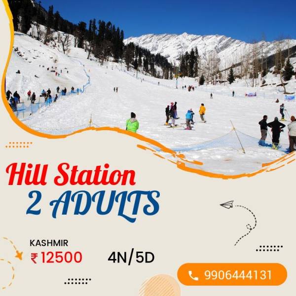 4 Nights 5 Days Delhi To Kashmir Package For 2 Adults