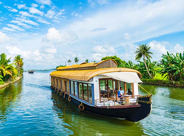 Kerala Houseboat - Spa Retreat 5N - 6D Tour