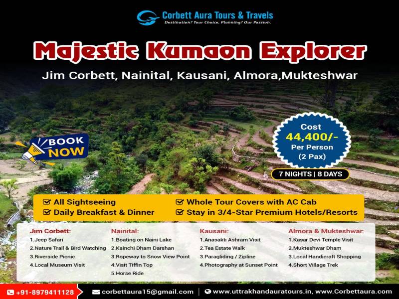 Majestic Kumaon Explorer – 7 Nights / 8 Days