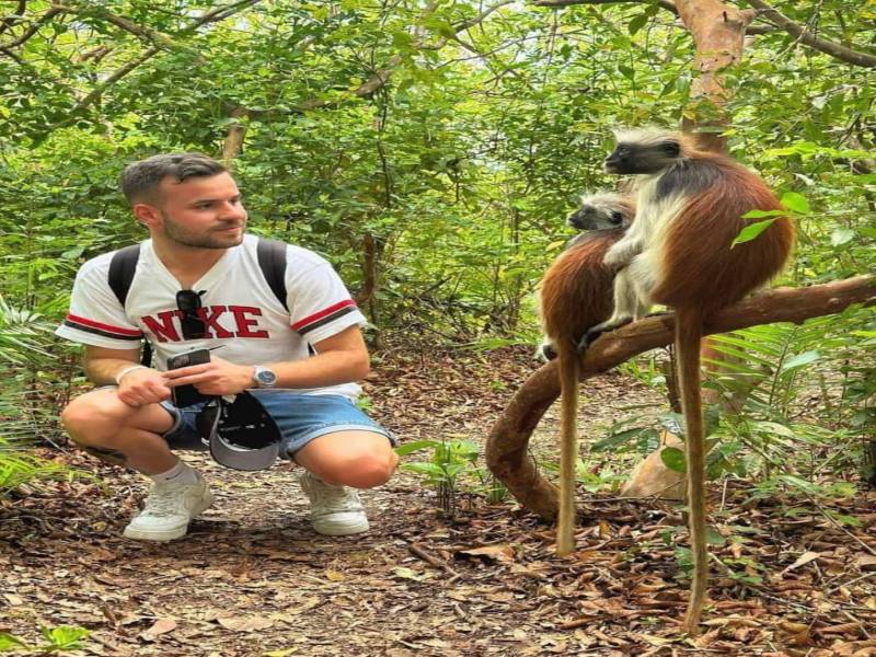 Zanzibar Jozani Forest - Maalum Cave & Mtende Beach Adventure Tour