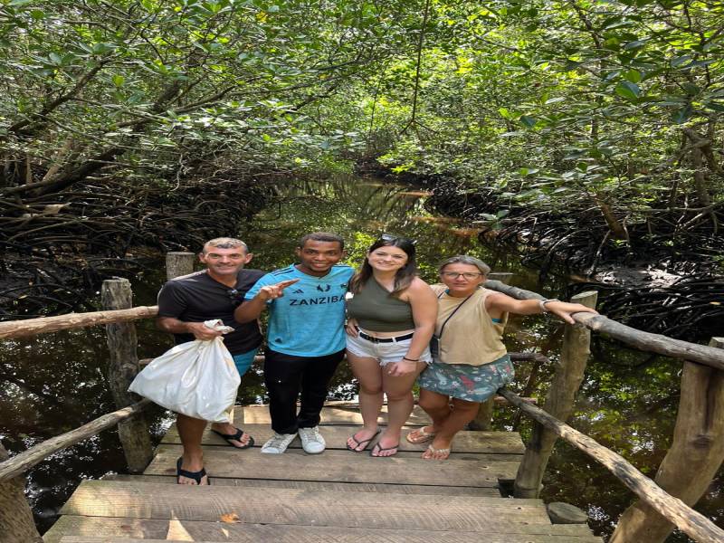 Jozani National Saalam Cave and Mtende Beach Day Tour