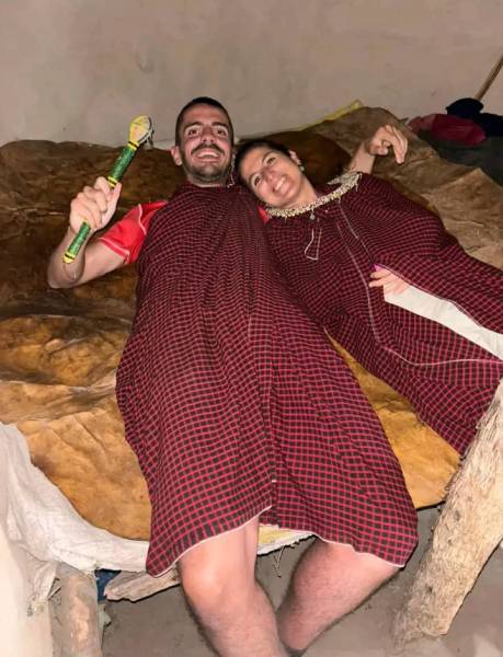 Maasai village And Kikuletwa Hot Spring from Arusha