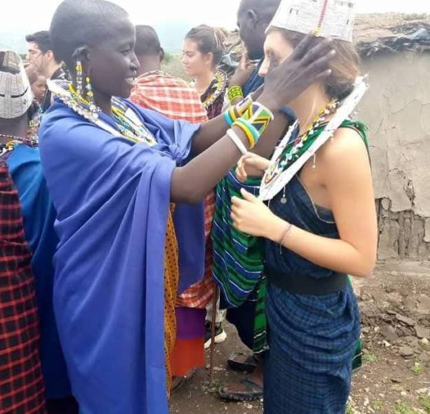 Maasai village And Kikuletwa Hot Spring from Arusha
