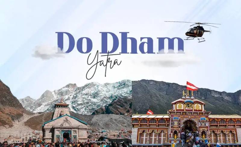 Do Dham Yatra By Helicopter - Same Day