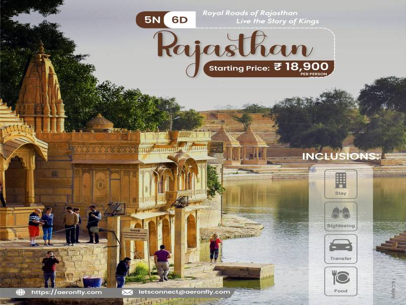 Discover Rajasthan: Explore Majestic Palaces, Timeless Forts & Golden Desert Adventure