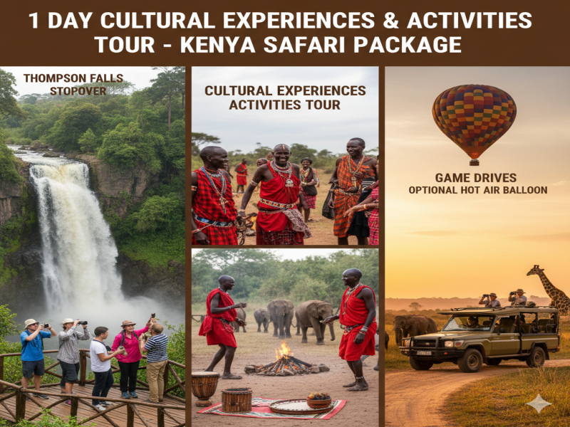 1 Day Cultural Experiences - Activities Tour