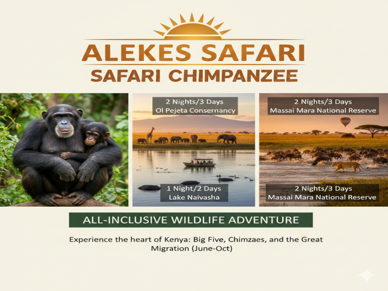 Safari Chimpanzee Image