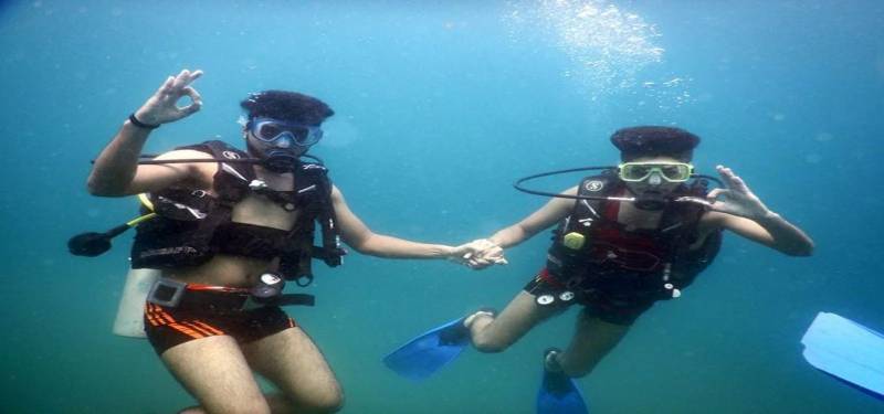 1Day Scuba Diving With Water Sports Tour Image