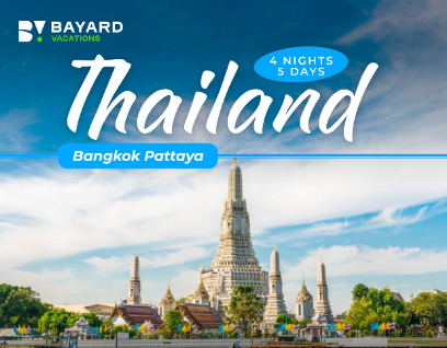 4N - 5D Bangkok - Pattaya Tour