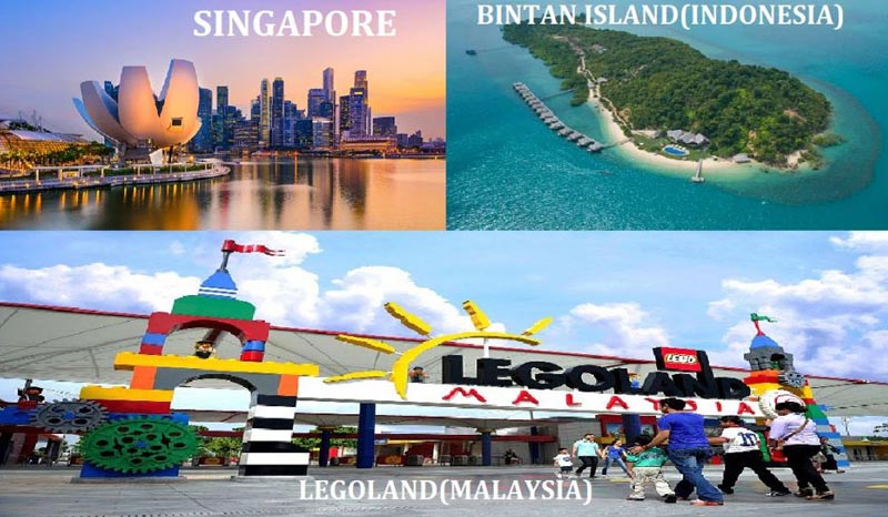 Singapore, Malaysia & Indonesia 03 Country Combo Package 06Night/07Days