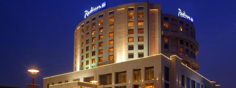 Hotel Radisson Blu Dwarka, New Delhi India