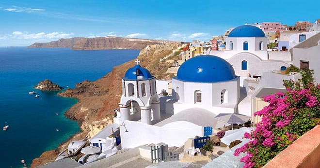 Athens - Santorini - Athens Tour