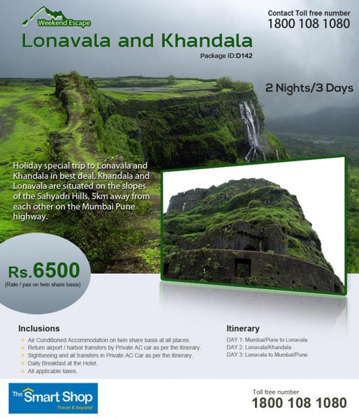 Lonavala And Khandala Tour