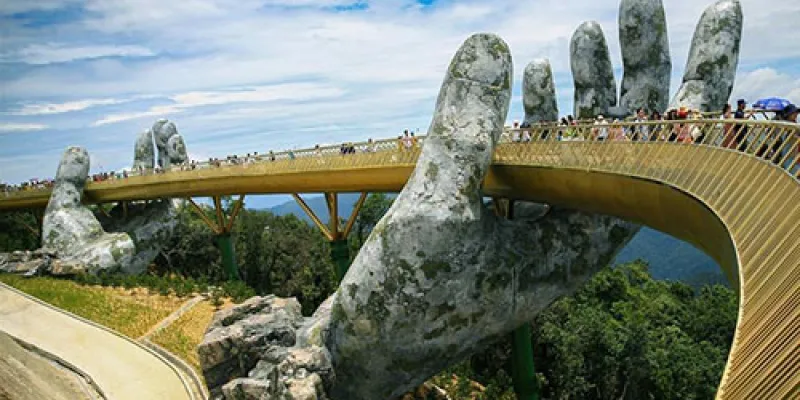 Golden Bridge Ba Na Hills - Da Nang - Hoi An - My Son Tour