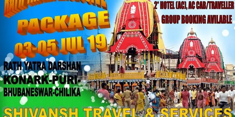 2nights/3days Rath Yatra Special