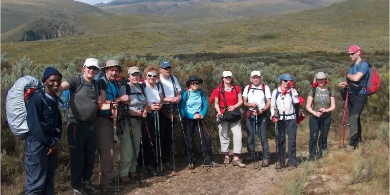 7 Days Mt. Kenya Trekking