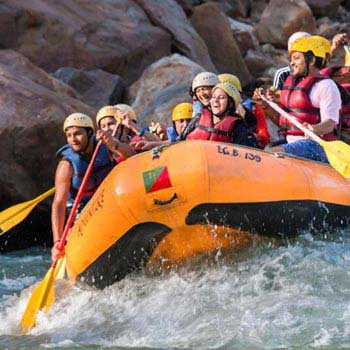 Camp + 24km + 11km Rafting Package