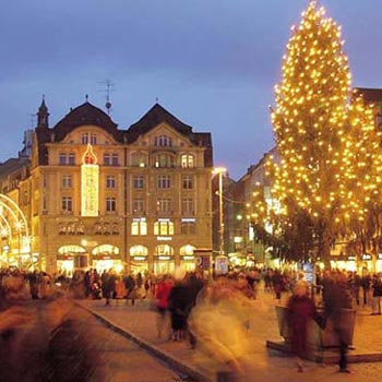 Simply Swiss with 1 Night Basel and Swiss Pass- Xmas Special Package