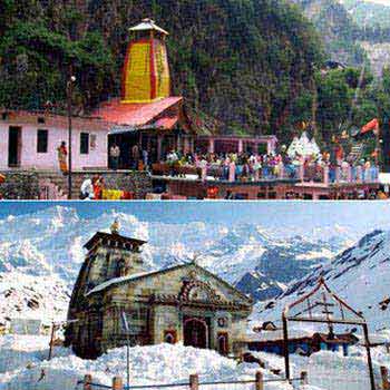 Char Dham Starting from Delhi Package