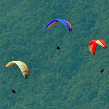Paragliding in Darjeeling, Sikkim Tour