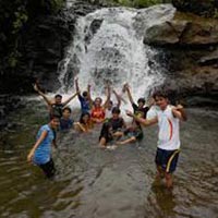 Waterfall Rappelling at Diksal Waterfall Bhivpuri Tour