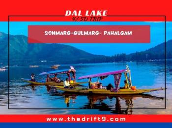 Dal Jeel Kashmir Package- 4 Nights/ 5 Days