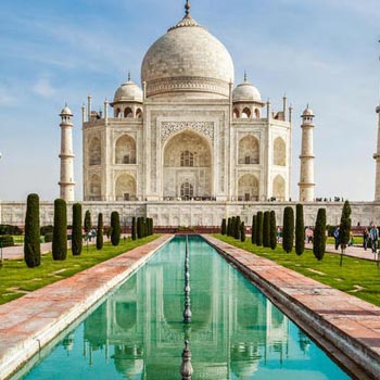 Beautiful Hill view with Taj Mahal Tour
