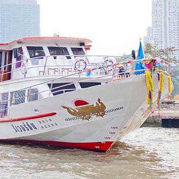 Full Day Ayutthaya Tour Go By Bus, Return By Cruise River Sun Cruise Package
