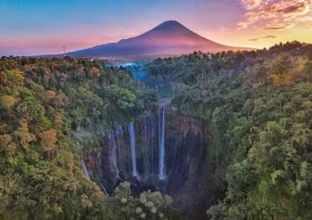 Tumpak Sewu, Madakaripura, Bromo, Ijen 4D Waterfall and Volcano