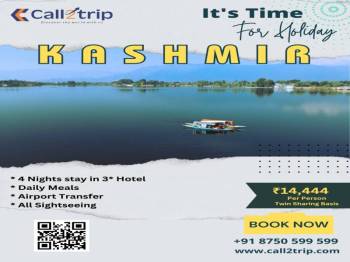 Heavenly Kashmir 4 Nights 5 Days Honeymoon Tour Package