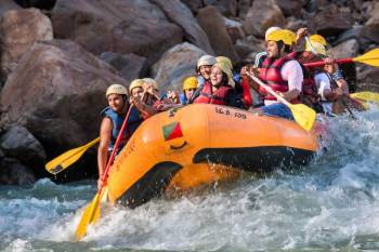 Deluxe Cottages + Rafting in Rishikesh Tour