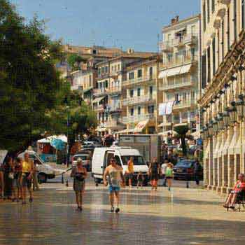 Colorful Towns in Corfu Tour