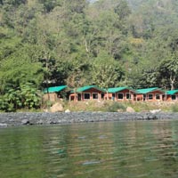 Jungle Cottage camping with 16 kms rafting Tour