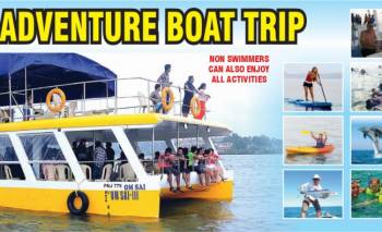 Adventure Boat Trip, Goa