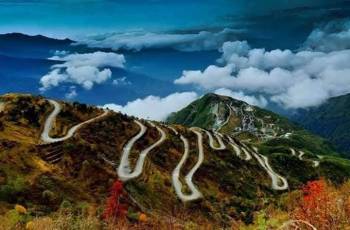 Sillerygaon - Pedong - Aritar -  Reshikhola - Rangpokhola - Zuluk - Nathang - Kupup - Gangtok