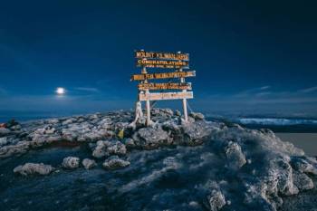 Kilimanjaro Group Join Full Moon Date Tour