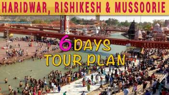 5 Night 6 Days Delhi to Haridwar Masoori Rishikesh Tour Package
