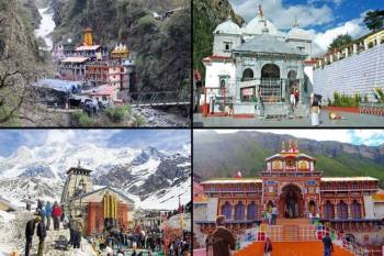 4 Dham Yatra  Kedarnath, Badrinath, Gangotri & Yamunetri 14 Days
