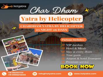 Char Dham  Yatra By Helicopter 5 Night / 6 Day