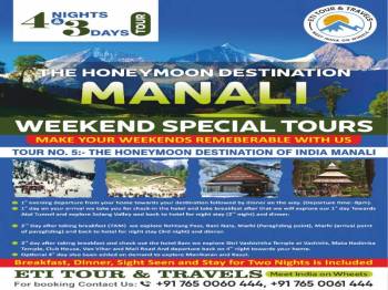 Manali Tour Package 4night - 3days