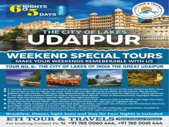 Udaipur Tour Package 6 Nights 5 Days