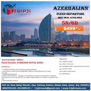 Azerbaijan Program 5 Nights/ 6 Days