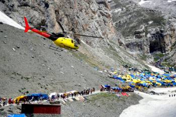 4N 5D Amarnath Yatra Tour Package From Jammu By Helicopter