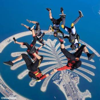 Sky Dive Adventure At Dubai Tour